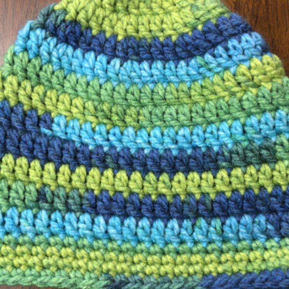Crochet Messy Bun Hats